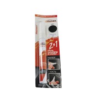 74U spiner red  AVTOMARK МЕТАЛЛИК  Автоэмаль ремонтная 2в1: кисть+маркер, уп.10мл