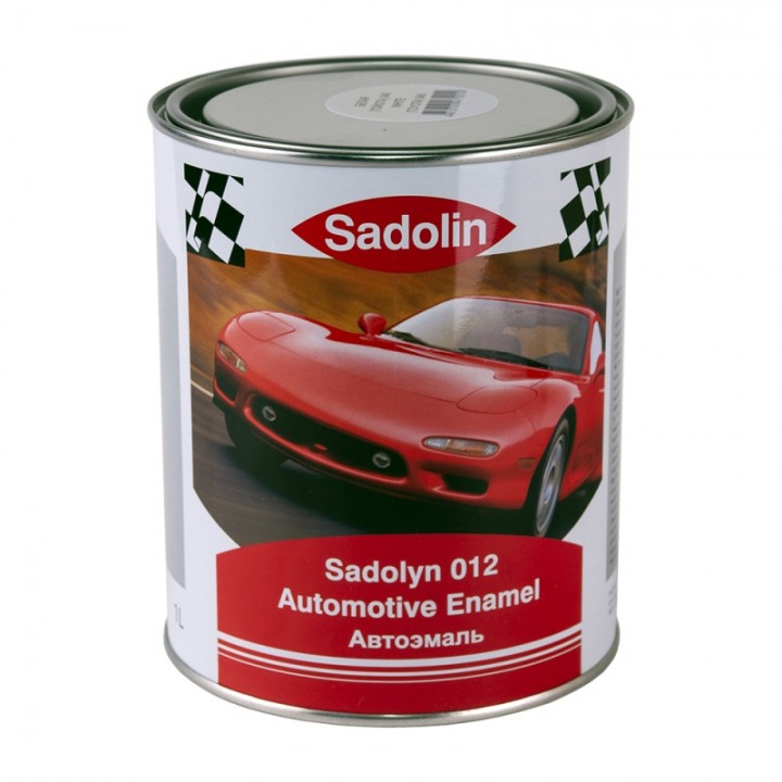 202 белая (снежная 1500)  SADOLIN Автоэмаль алкидная, уп.1л