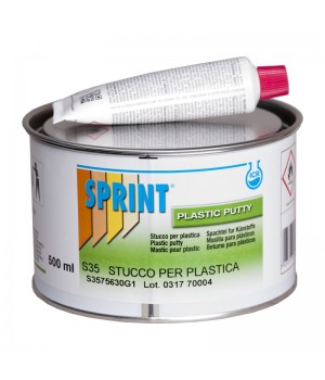 Шпатлевка S35 SPRINT  Stucco per plastica полиэфирная, для пластика, уп.0,5л/0,665кг