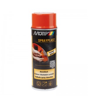 оранжевая глянцевая  MOTIP  Sprayplast Эмаль винил (аэрозоль), уп.400мл