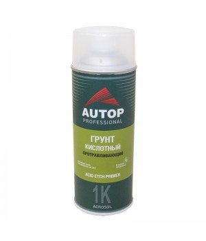 Грунт AUTOP  кислотный, протравливающий №8, Acid Etch Primer, зелёный, уп.520 мл