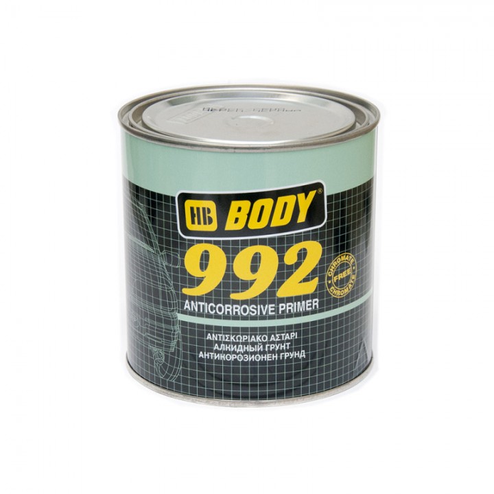 Грунт  HB BODY 992 Anticorrosive Primer 1K антикоррозионный, коричневый, уп.1кг