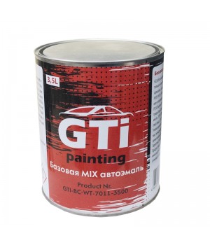 GTI painting Базовая эмаль белая, уп.3,5л