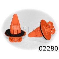 02280 Клипса автомобильная TOYOTA/LEXUS, Rokland
