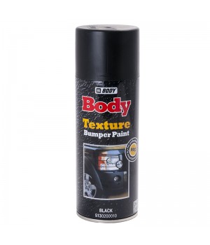 чёрная  HB BODY  Bumper Paint Краска для бампера текстурная (аэрозоль), уп.400мл