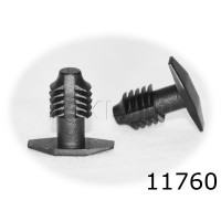 11760 Клипса автомобильная HYUNDAI/KIA, Rokland