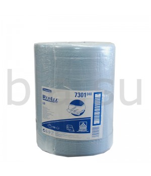 KIMBERLY-CLARK  WypAll L20 Салфетки для больших загрязнений, голубые, уп.32,5*38,5см*500шт