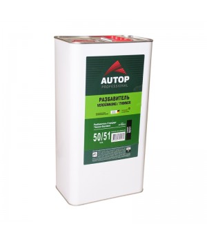 Разбавитель  AUTOP  Tinner Standart 50/51 стандарт, акриловый, уп.5,0л