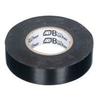 MQS Bk MATEQUS Изолента чёрная ПВХ 19мм*25м, 0,13мм