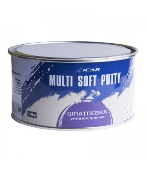Шпатлевка ICAR MULTI SOFT PUTTY, 1.8 кг