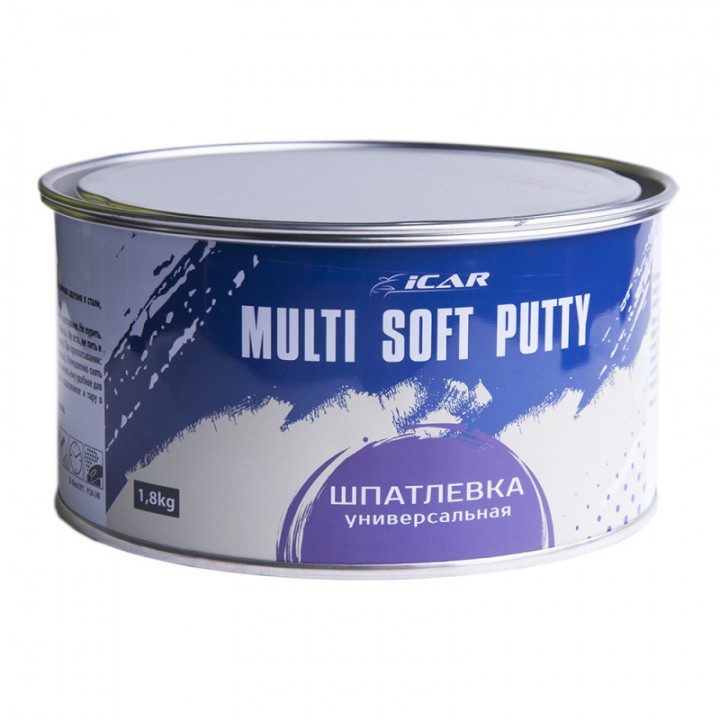 Шпатлевка ICAR MULTI SOFT PUTTY, 1.8 кг