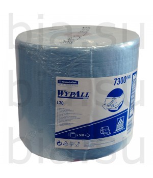 KIMBERLY-CLARK  WypAll L20 Салфетки для больших загрязнений, голубые, уп.23,5*38см*500шт