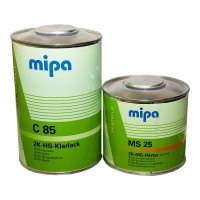 Лак  MIPA  2К HS Klarlack акриловый C87+Н87 (комплект), уп.1л+0,5л