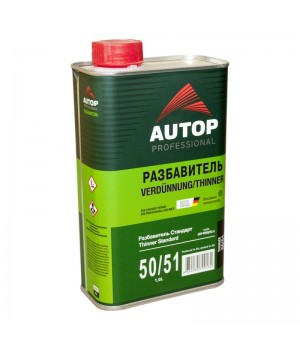 Разбавитель  AUTOP  Tinner Standart 50/51 стандарт, акриловый, уп.1,0л