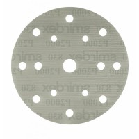 P 800 Абразивный круг SMIRDEX 830 Film Discs NEW, D=150мм, 17 отверстий