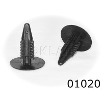 01020 Клипса автомобильная GM, Rokland