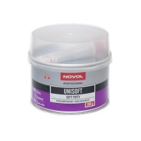 Шпатлевка NOVOL UNISOFT автомобильная полиэфирная, мягкая, уп.0,5кг