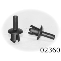 02360 Клипса автомобильная MERCEDES/VOLVO, Rokland