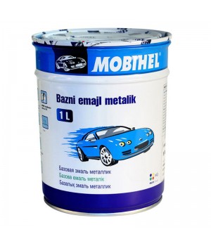 R120 белая UNI  MOBIHEL  ОСНОВА МЕТАЛЛИК Автоэмаль, уп.1л