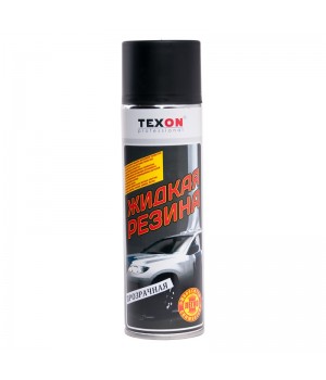 TEXON  Эластичное защитное покрытие "Жидкая резина", прозрачное (аэрозоль), уп.650мл