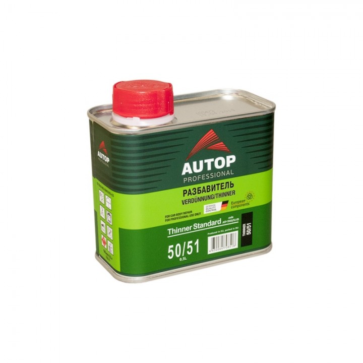 Разбавитель  AUTOP  Tinner Standart 50/51 стандарт, акриловый, уп.0,50л