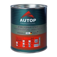 Грунт  AUTOP  2K Primer Epoxy 2:1 эпоксидный, серый, уп.1,0л