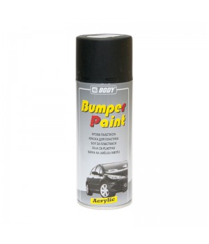 чёрная  HB BODY  Bumper Paint 04  Краска для бампера (аэрозоль), уп.400мл