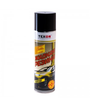 TEXON  Эластичное защитное покрытие "Жидкая резина", жёлтое (аэрозоль), уп.650мл
