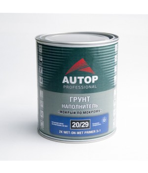 Грунт-наполнитель AUTOP 2K Primer Filler MM 3+1 "мокрый по мокрому" серый, уп. 1,0л