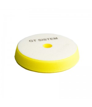 GT SISTEM Полировальный круг из поролонa D 150/160 mm конус T30 mm среднежесткий желтый - Conus Yellow