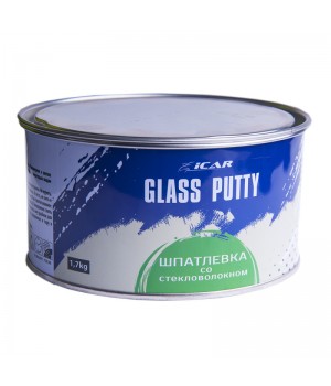 Шпатлевка ICAR GLASS PUTTY, 1.7 кг