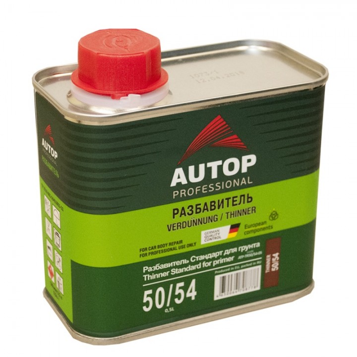 Разбавитель  AUTOP  Tinner Standart 50/54 стандарт для грунта, уп.0,50л