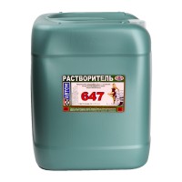 647 Растворитель  ПОЛИХИМ, уп.5л