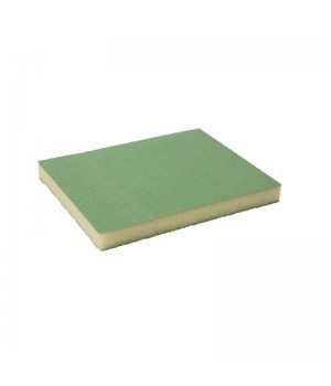 123x98x13мм KOVAX 2*2 Ultrafine Green Абразивная губка