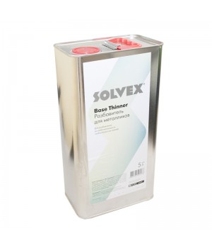 Разбавитель для металликов, Base Thinner, "SOLVEX", уп. 5л