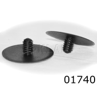 01740 Клипса автомобильная GM, Rokland