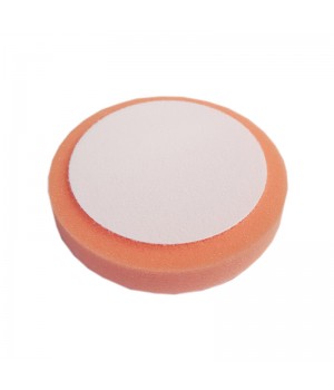 Полировальный поролоновый круг 150 mm 30 mm жесткий оранжевый ORANGE