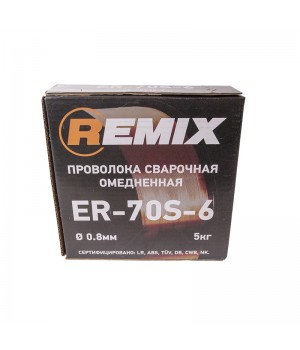 REMIX Проволока сварочная омедненная 0,8мм, уп.5кг