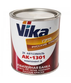 233 белая  VIKA  АК-1301 2К Автоэмаль акриловая, уп.0,85кг