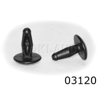 03120 Клипса автомобильная GM, Rokland