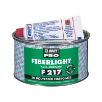 Шпатлевка  HB BODY 217 Fiberlight Proline зелёная, уп.0,5л