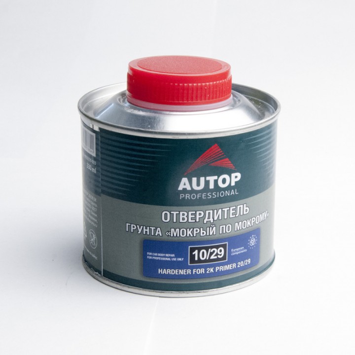 Отвердитель AUTOP Hardener 10/29  стандартный акриловый для грунта 3+1 MM, уп. 0,33л