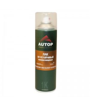 Лак UV AUTOP Resistant High Glossy №6 устойчивый, высокоглянцевый №6 (аэрозоль), уп.650мл