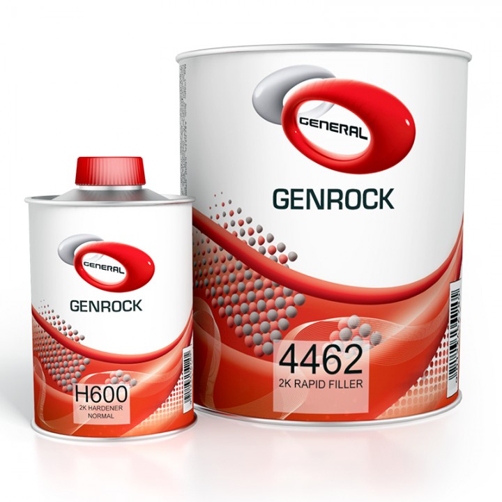 Грунт GR4462  GENERAL  VOC Rapid 2K HS светло-серый с отвердителем Н600 (комплект), уп.3,5л+0,9л