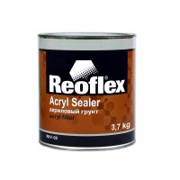 Грунт  REOFLEX  1К акриловый чёрный, уп.3,7кг