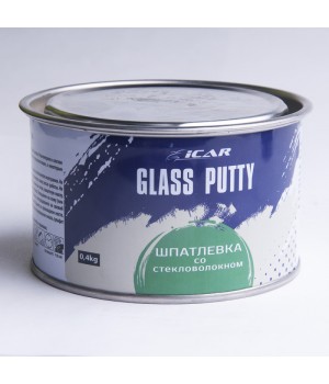 Шпатлевка ICAR GLASS PUTTY, 0.4 кг