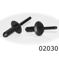 02030 Заклепка автомобильная AMG/AUDI/VW/GM, Rokland