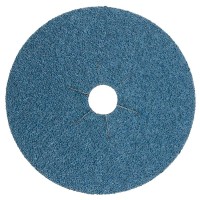 Р60  180мм Fiber Discs Zirconia Круг фибровый шлифовальный