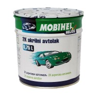 299 такси жёлтая MOBIHEL 2К Автоэмаль акриловая, уп.0,75л
