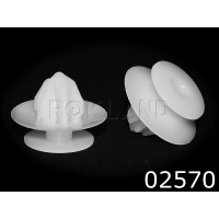 02570 Клипса автомобильная MITSUBISHI, Rokland